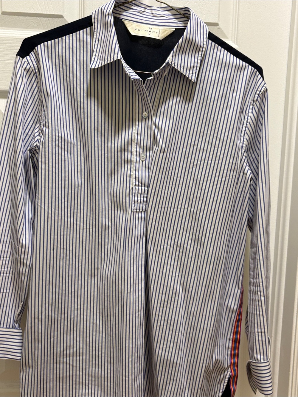Max Volmáry Stripe Button-Front blouse